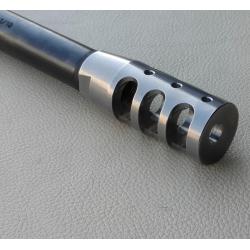 AR-15 XP 1/2-28 3 Port Muzzle Device - Stainless