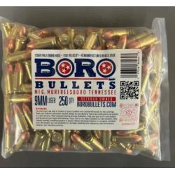9MM 115GR FMJ 250 Round Bag