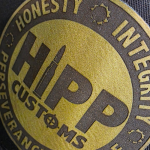 HIPP Trucker Hat - Black w/ Green Patch