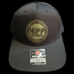 HIPP Trucker Hat - Black w/ Green Patch