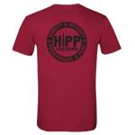 HIPP T SHIRT - CARDINAL RED - L
