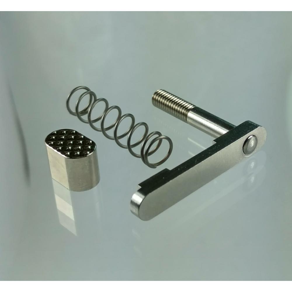 Mag Catch w/ Spring & Button - Stainless