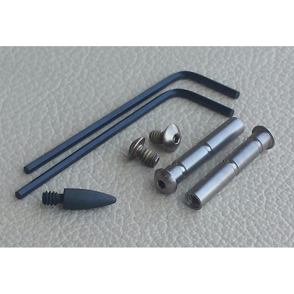 Anti Walk Trigger & Hammer Pins w/ Thread Locking Patch - Stainless