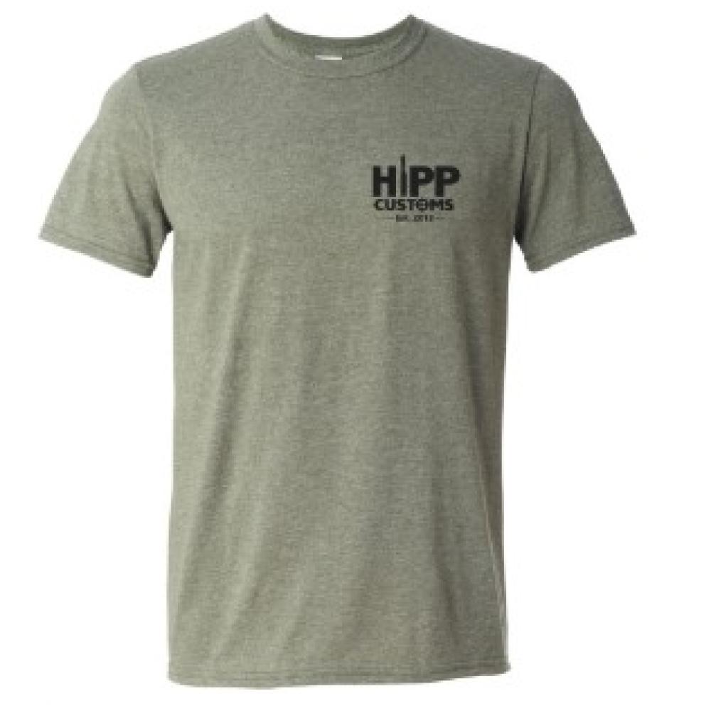 HIPP T SHIRT - CARDINAL RED - L