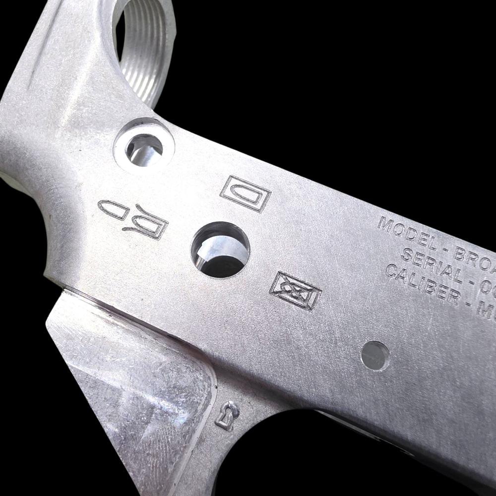 HIPP Customs AR-15 Lower Receiver  - Forged: Broadhead BLEM
