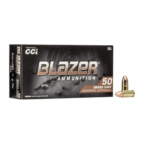 BLAZER BRASS 9MM 115GR FMJ 50/1000