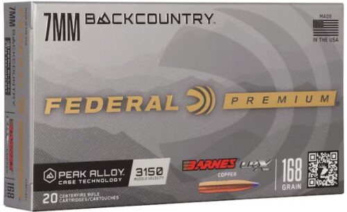 FEDERAL 7MM BC 168GR BARNES