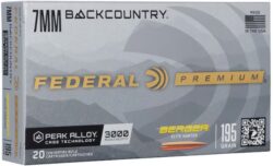 FEDERAL 7MM BC 195GR BERGER