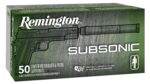 REM SUBSONIC 9MM 147GR 50/500