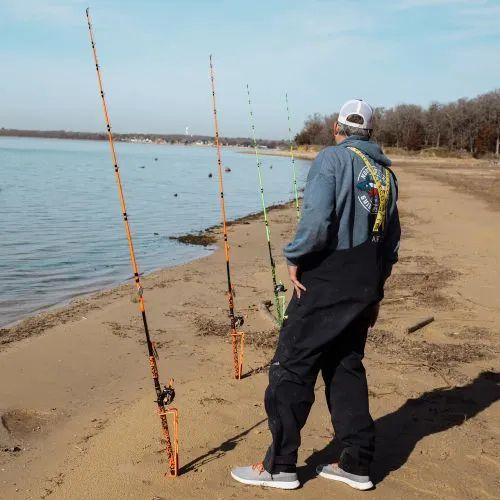WS Shore Rod Holders-Green