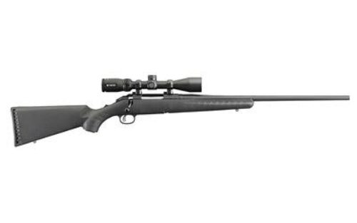 RUGER AMERICAN PKG 243WIN 22 MBLK