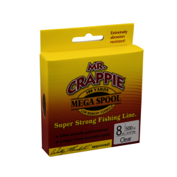 Mr. Crappie Filler Spool Clear Monofilament