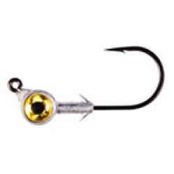 Z Man Swimbait Eye Jighead 1/4oz 3/0 Gold 3pk