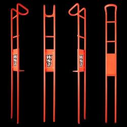 WS Shore Rod Holders-Orange