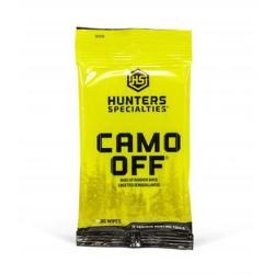 Hunters Specialties Camo-Off Camo Makeup Remover 30/ct