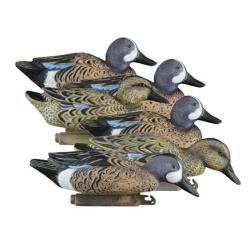 Higdon Outdoors Standard Blue Wing Teal Foam Filled 6pk