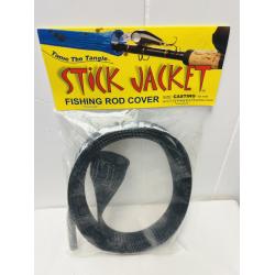 StickJacket Rod Cover C to 7.5' Cast Black