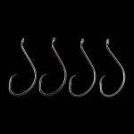 8/0 Carbon Circle Khale Hooks-Black Nickel