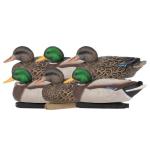 Zink Mallard Floater Decoys 6/ct