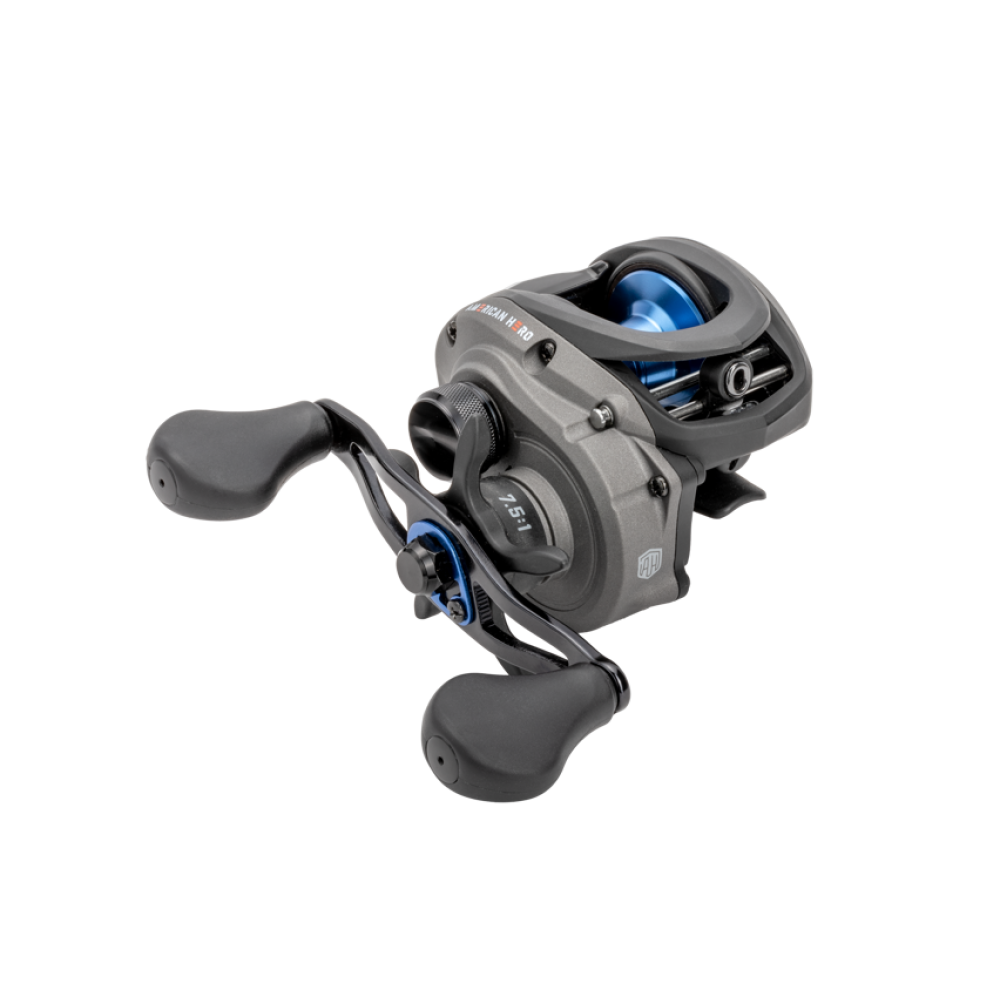 American Hero 7.5:1 Right Hand Baitcast Reel
