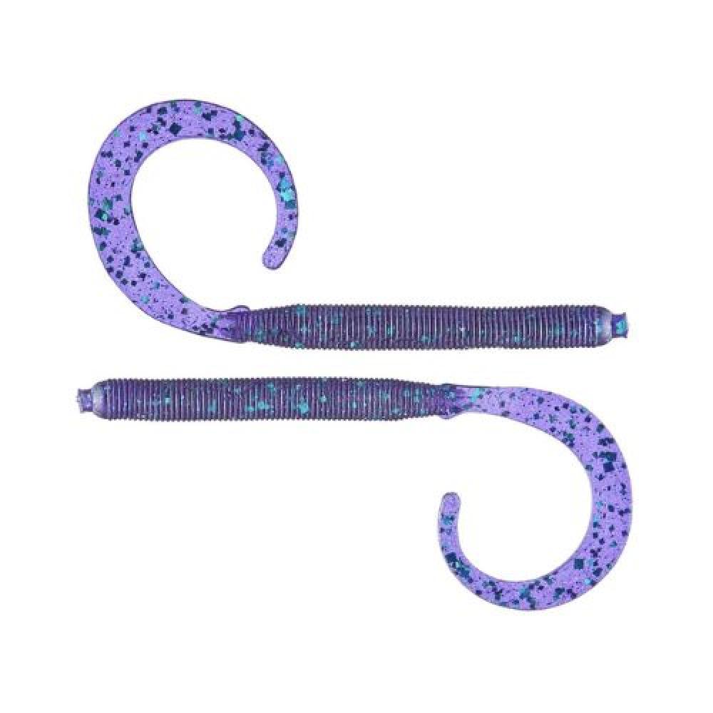 Zoom Curly Tail 4'' Junebug 20pk
