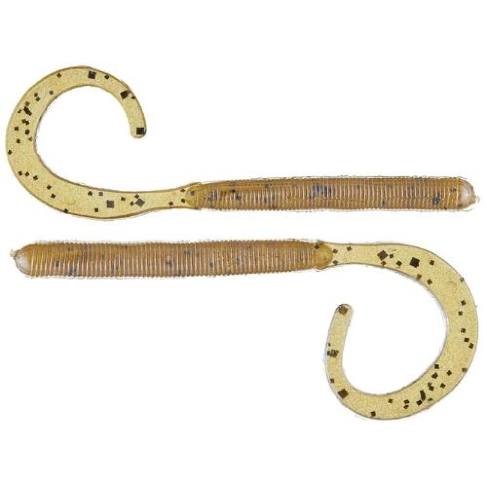 Zoom Curly Tail 4'' Green Pumpkin 20pk
