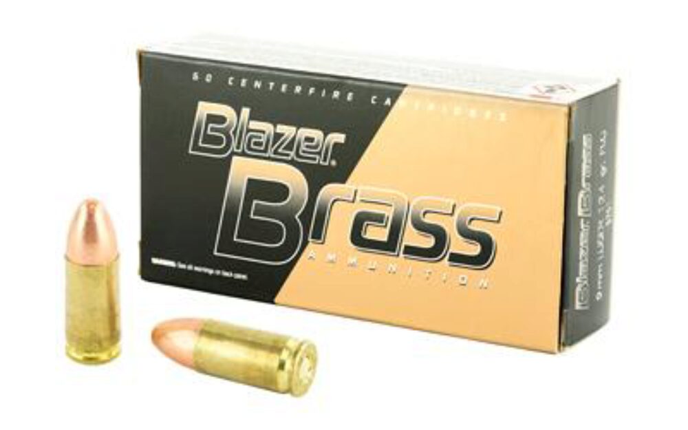 BLAZER BRASS 9MM 124GR FMJ 50/1000