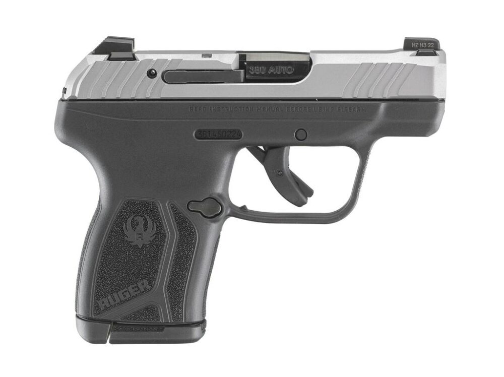 RUGER LCP MAX 380ACP 2.8 10RD SS/BK