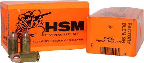 HSM RMFG 357 SIG 124GR PLATED