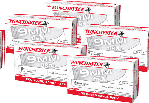 WINCHESTER USA 9MM 115GR FMJ