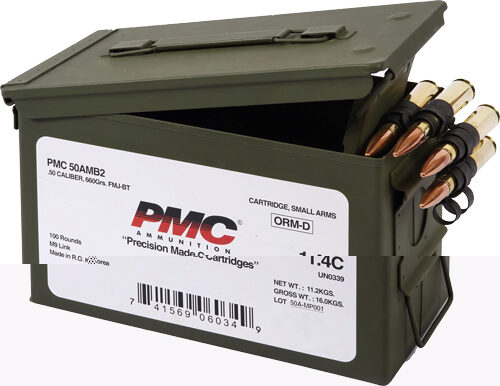 PMC 50 BMG AMMO CAN 660GR