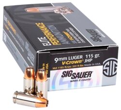 SIG AMMO 9MM 115GR JHP 50/1000