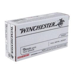 USA WHITE BOX 9MM LUGER HANDGUN AMMO