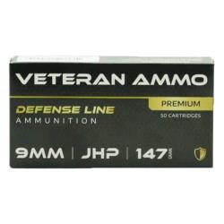 Hyperion Munitions HMBX914   9mm 147 gr 50 Per Box/ 20 Case