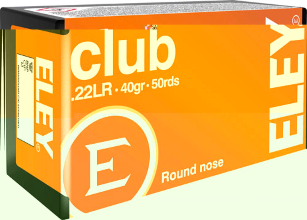 ELEY CLUB 22LR 40GR RN
