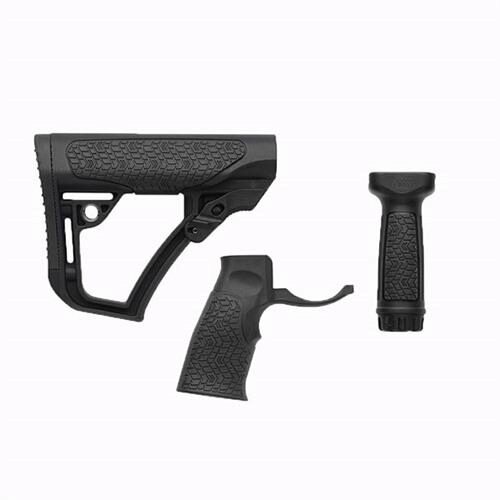 STOCK/GRIP/FOREGRIP COMBO BLK