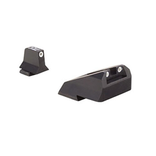 3 DOT SUPP NS S&W WHITE/WHITE