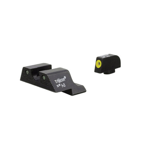 3DOT HD XR NS YLW GLK 9MM/40SW