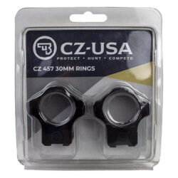 RINGS CZ 457 30MM ALUMINUM RINGS CZ 457 30MM ALUMINUM