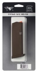 MAGAZINE G19 9MM 15RD FDE PKG
