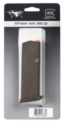 MAGAZINE G19 9MM 15RD ODG PKG