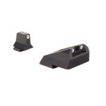 3 DOT SUPP NS S&W WHITE/WHITE