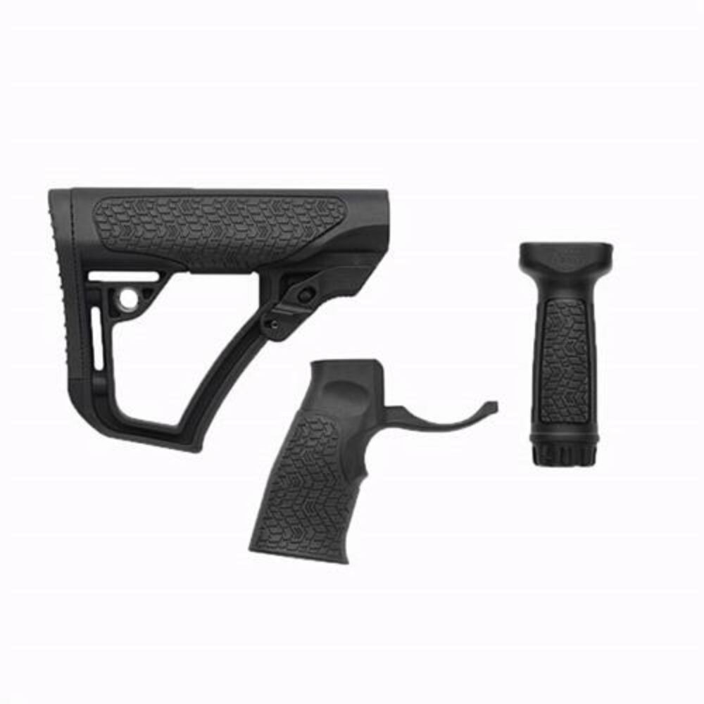 STOCK/GRIP/FOREGRIP COMBO BLK