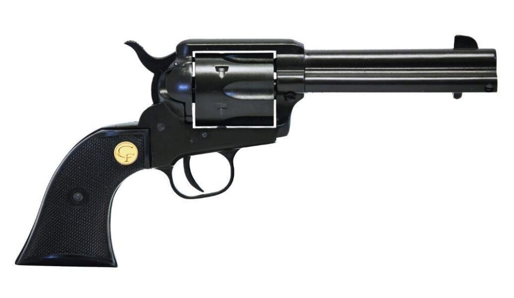 CHIAPPA 1873-22 REV 22LR BLACK