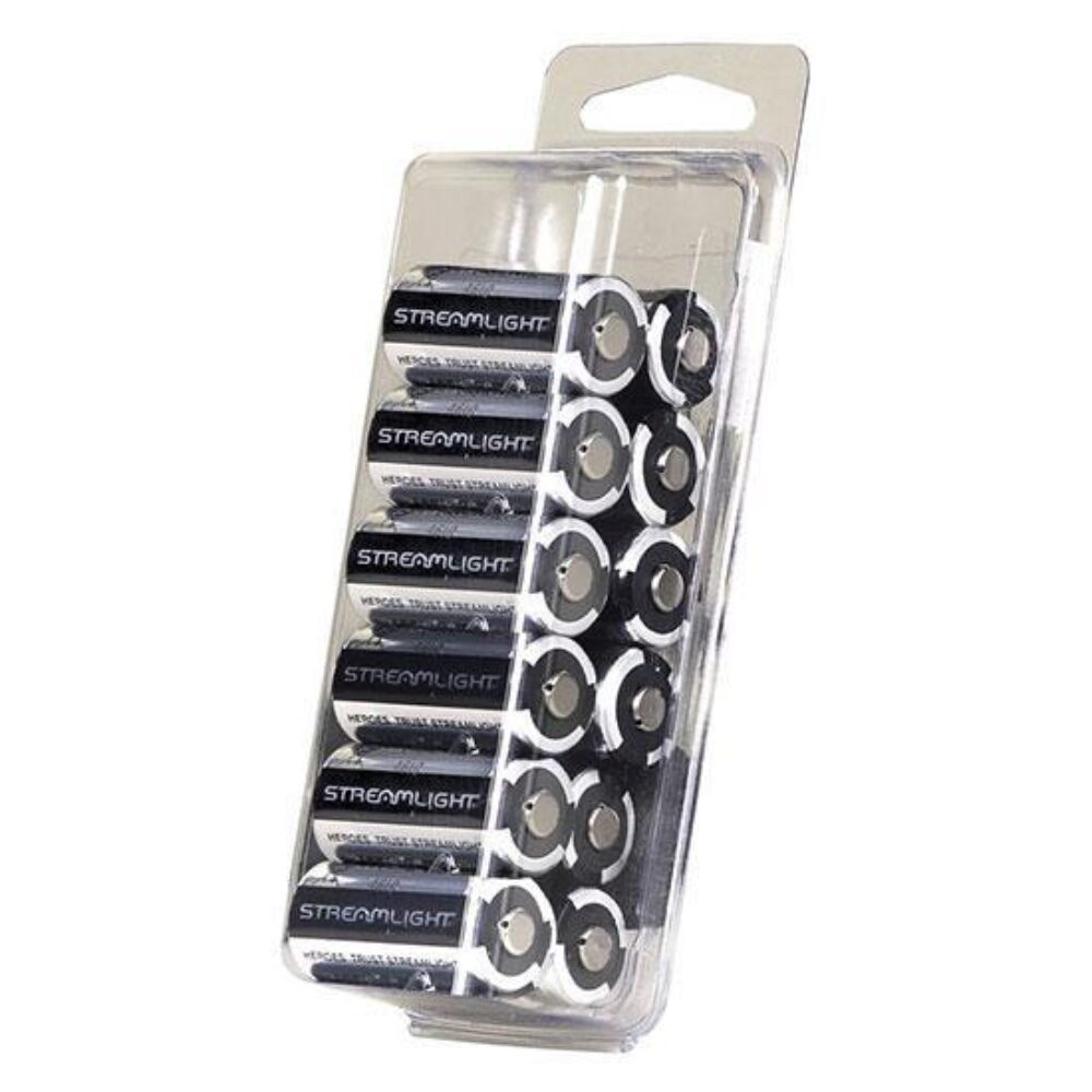 CR123A LITHIUM BATTERIES 12PK