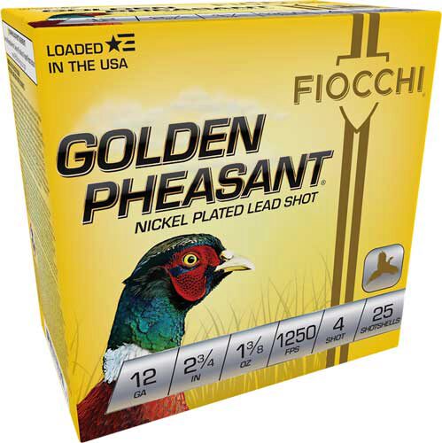 FIOCCHI GLDN PHSNT 12GA 2.75