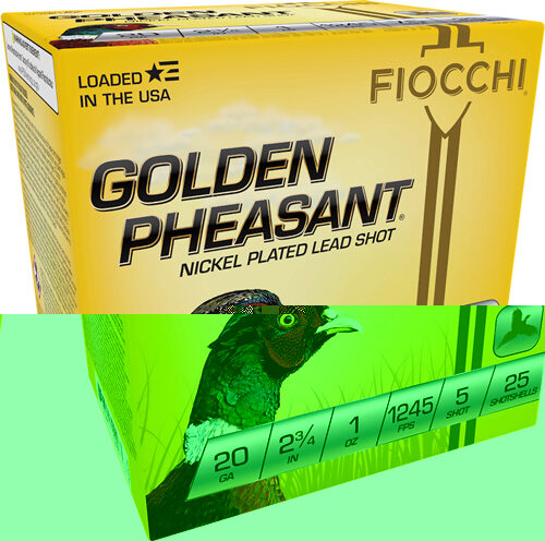 FIOCCHI GLDN PHSANT 20GA 2.75