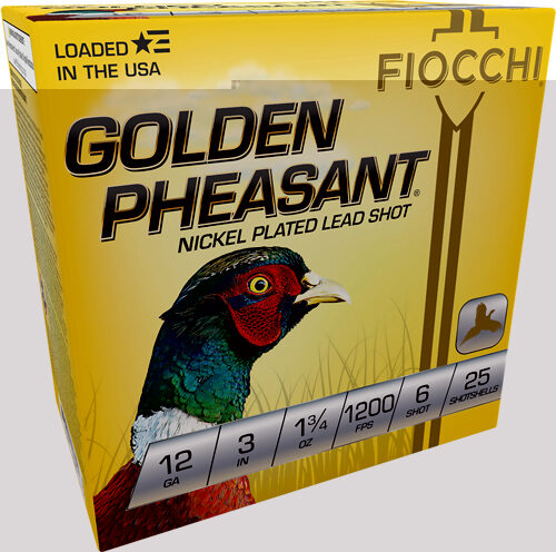FIOCCHI GLDN PHEASANT 12GA 3
