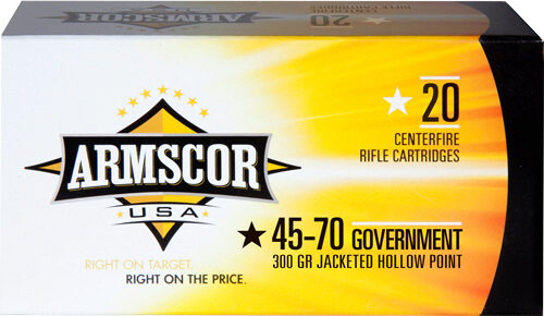 ARMSCOR 45-70 GOVT 300GR JHP