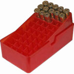 MTM AMMO BOX .38/.357 50-RNDS.